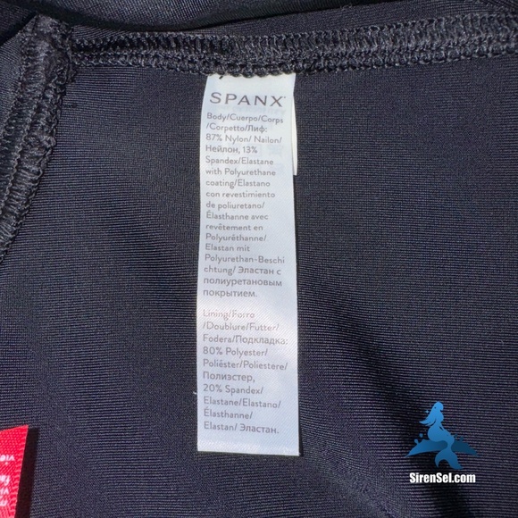 1081 SPANX Faux Leather Leggings - Size M - Black - Picture 11 of 14